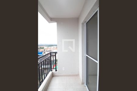 Varanda da Sala de apartamento para alugar com 2 quartos, 47m² em Vila Augusta, Guarulhos