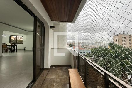 Varanda de apartamento para alugar com 5 quartos, 253m² em Parque da Mooca, São Paulo