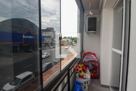 Sacada da Sala de apartamento para alugar com 2 quartos, 85m² em Medianeira, Porto Alegre