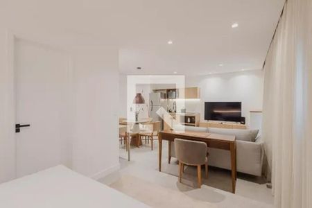 Sala/Quarto de apartamento para alugar com 1 quarto, 33m² em Pinheiros, São Paulo