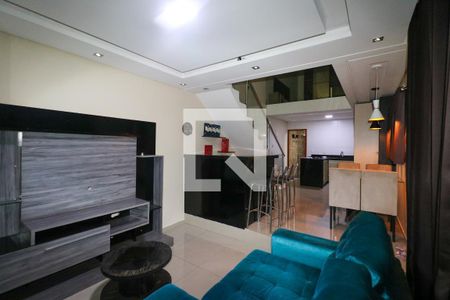 Sala de casa para alugar com 1 quarto, 260m² em Nova Gerti, São Caetano do Sul