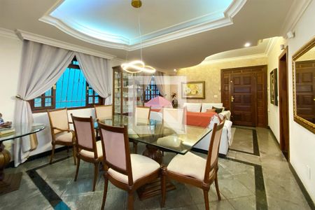 Sala de Jantar de casa à venda com 4 quartos, 400m² em Nova Vista, Belo Horizonte