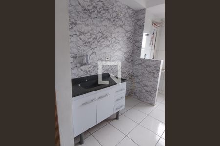 Sala/Cozinha de apartamento para alugar com 2 quartos, 43m² em Jardim Maria Amelia, Jacareí
