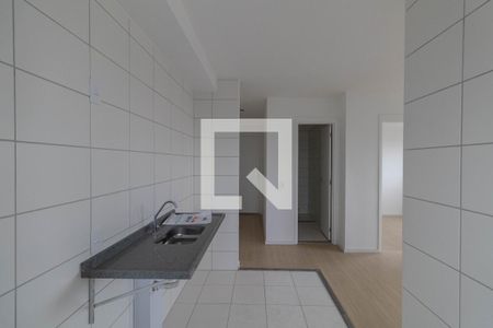 Cozinha e Área de Serviço de apartamento para alugar com 2 quartos, 40m² em Cidade Antônio Estêvão de Carvalho, São Paulo