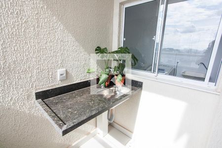 Varanda de apartamento para alugar com 2 quartos, 56m² em Novo Mundo, Uberlândia