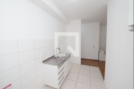 Cozinha e Área de Serviço de apartamento para alugar com 2 quartos, 53m² em Diamante, Belo Horizonte