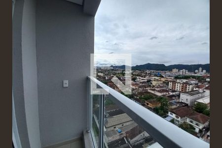 Varanda da Sala de apartamento para alugar com 2 quartos, 40m² em Catiapoã, São Vicente