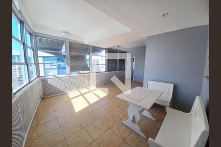 Cozinha de apartamento para alugar com 1 quarto, 140m² em Boa Vista, São Vicente