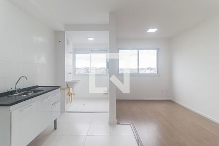 Sala/Cozinha de apartamento para alugar com 2 quartos, 42m² em Vila Nova Cintra, Mogi das Cruzes