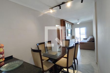 Sala de apartamento para alugar com 2 quartos, 67m² em Vila Caiçara, Praia Grande