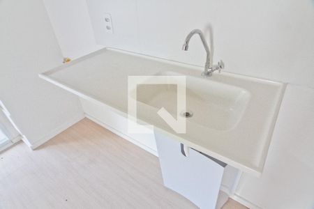 Sala e cozinha de apartamento para alugar com 2 quartos, 35m² em Vila Jaguara, São Paulo