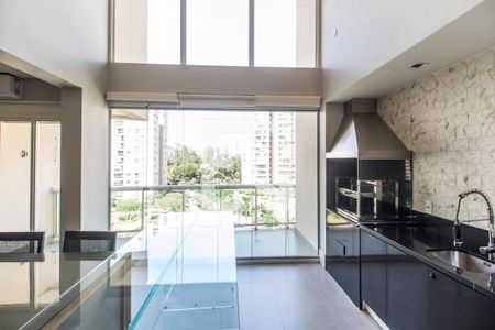 Área gourmet de apartamento para alugar com 3 quartos, 172m² em Tamboré, Santana de Parnaíba