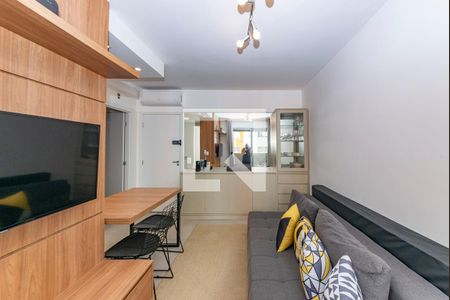 Sala de apartamento para alugar com 1 quarto, 39m² em Barro Preto, Belo Horizonte