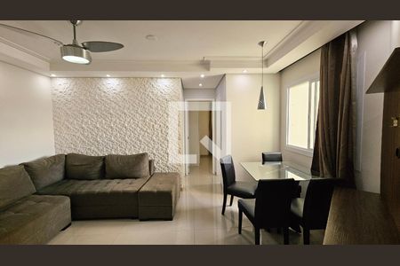 Sala de apartamento para alugar com 2 quartos, 48m² em Vila Angelica, Jundiaí