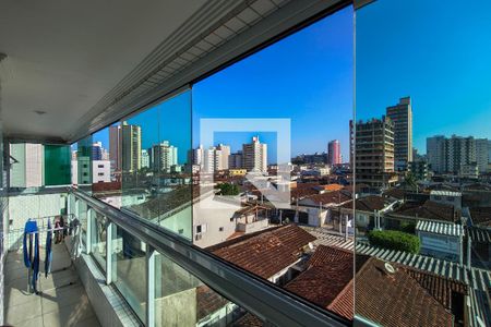 Sacada da Sala de apartamento para alugar com 2 quartos, 70m² em Vila Assuncao, Praia Grande