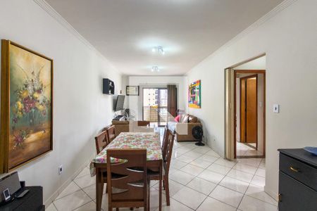 Sala de apartamento para alugar com 2 quartos, 100m² em C Forte, Praia Grande