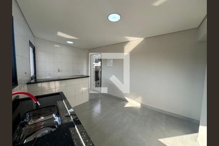 Sala/Cozinha de casa para alugar com 1 quarto, 40m² em Vila Pouso Alegre, Barueri