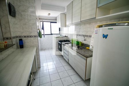 Cozinha de apartamento para alugar com 2 quartos, 80m² em Vila Tupi, Praia Grande