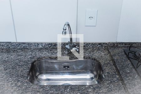 Sala, cozinha e área de serviço de apartamento para alugar com 2 quartos, 39m² em Vila Pirituba, São Paulo