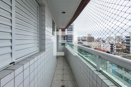 Sacada de apartamento para alugar com 1 quarto, 30m² em Cidade Ocian, Praia Grande