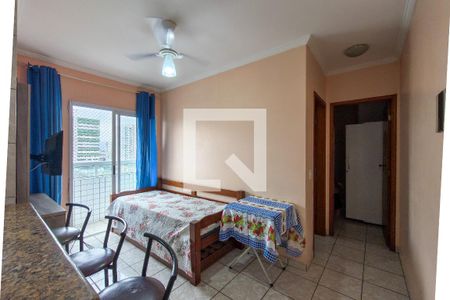 Sala de apartamento para alugar com 1 quarto, 30m² em Cidade Ocian, Praia Grande