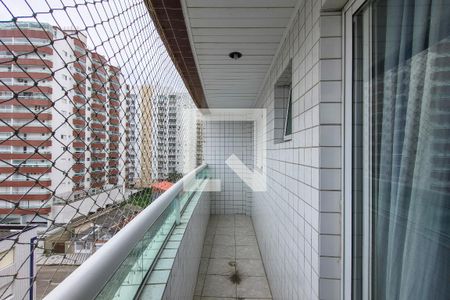 Sacada de apartamento para alugar com 1 quarto, 30m² em Cidade Ocian, Praia Grande