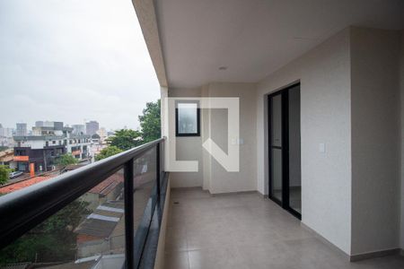 Varanda da Sala de apartamento para alugar com 1 quarto, 41m² em Jardim America, Sorocaba