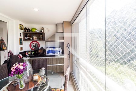 Varanda gourmet de apartamento para alugar com 2 quartos, 94m² em Residencial Tambore Iii, Santana de Parnaíba