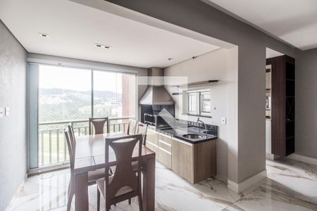 Varanda gourmet de apartamento para alugar com 2 quartos, 72m² em Centro de Apoio I (alphaville), Santana de Parnaíba