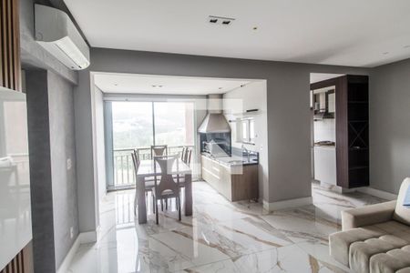 Sala de apartamento para alugar com 2 quartos, 72m² em Centro de Apoio I (alphaville), Santana de Parnaíba