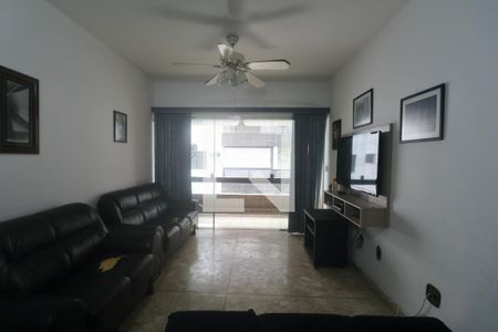 Sala de apartamento para alugar com 2 quartos, 80m² em Balneario Cidade Atlantica, Guarujá