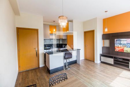 Sala de apartamento para alugar com 2 quartos, 58m² em Alphasitio, Santana de Parnaíba