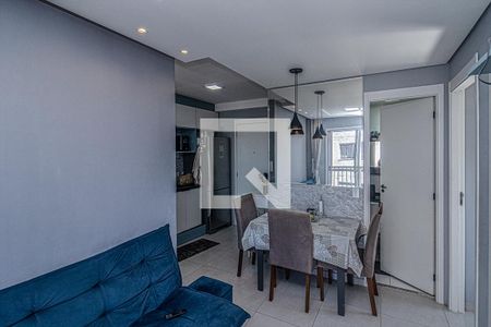 sala_4 de apartamento para alugar com 2 quartos, 39m² em Jardim Imperador (zona Sul), São Paulo