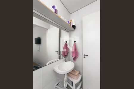 Banheiro da Suíte de apartamento à venda com 2 quartos, 60m² em Vila Rio Branco, Jundiaí