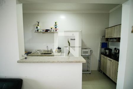 Sala de apartamento para alugar com 1 quarto, 54m² em Real, Praia Grande