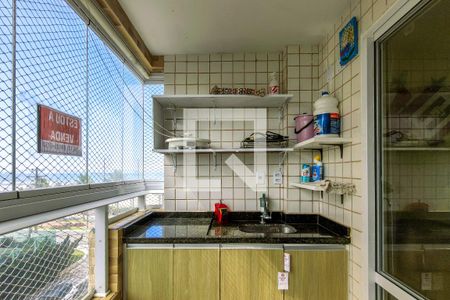 Sacada de apartamento para alugar com 1 quarto, 40m² em Balneario Flórida, Praia Grande