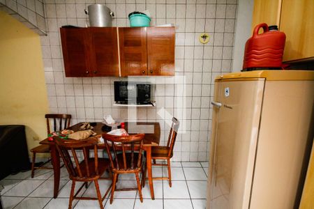 Cozinha de casa para alugar com 1 quarto, 125m² em Balneario Mirante, Praia Grande