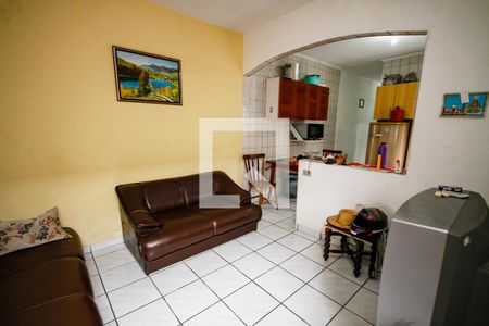 Sala de casa para alugar com 1 quarto, 125m² em Balneario Mirante, Praia Grande