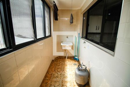 Área de Serviço de apartamento para alugar com 3 quartos, 120m² em Vila Caiçara, Praia Grande