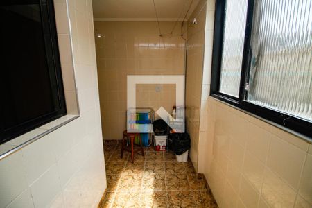 Área de Serviço de apartamento para alugar com 3 quartos, 120m² em Vila Caiçara, Praia Grande