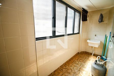 Área de Serviço de apartamento para alugar com 3 quartos, 120m² em Vila Caiçara, Praia Grande