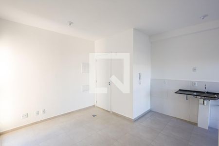 Sala e Cozinha de apartamento para alugar com 2 quartos, 53m² em Jardim Bom Sucesso, Indaiatuba
