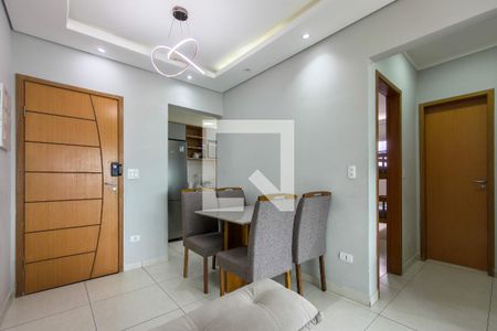 Sala de apartamento para alugar com 2 quartos, 62m² em Vila Assuncao, Praia Grande