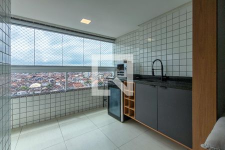 Sacada de apartamento para alugar com 2 quartos, 62m² em Vila Assuncao, Praia Grande