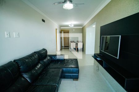 Sala de apartamento para alugar com 2 quartos, 87m² em Maracanã, Praia Grande