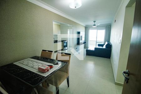 Sala de apartamento para alugar com 2 quartos, 87m² em Maracanã, Praia Grande