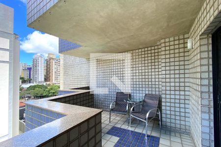 Varanda da Sala de apartamento para alugar com 1 quarto, 49m² em Savassi, Belo Horizonte