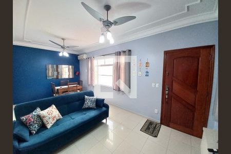 Sala de casa para alugar com 3 quartos, 116m² em Vila Valenca, São Vicente