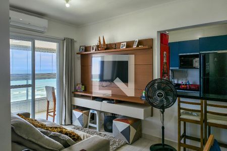 Sala de apartamento para alugar com 2 quartos, 75m² em Vila Caiçara, Praia Grande
