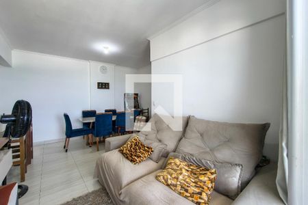 Sala de apartamento para alugar com 2 quartos, 75m² em Vila Caiçara, Praia Grande